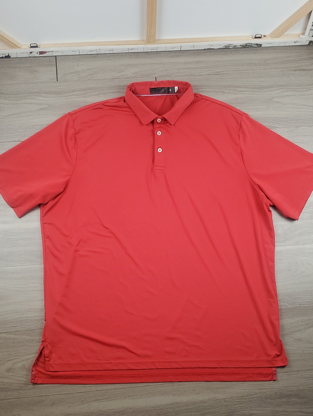 RLX Ralph Lauren Men’s XXL Red Golf Performance Polo Shirt Stretch